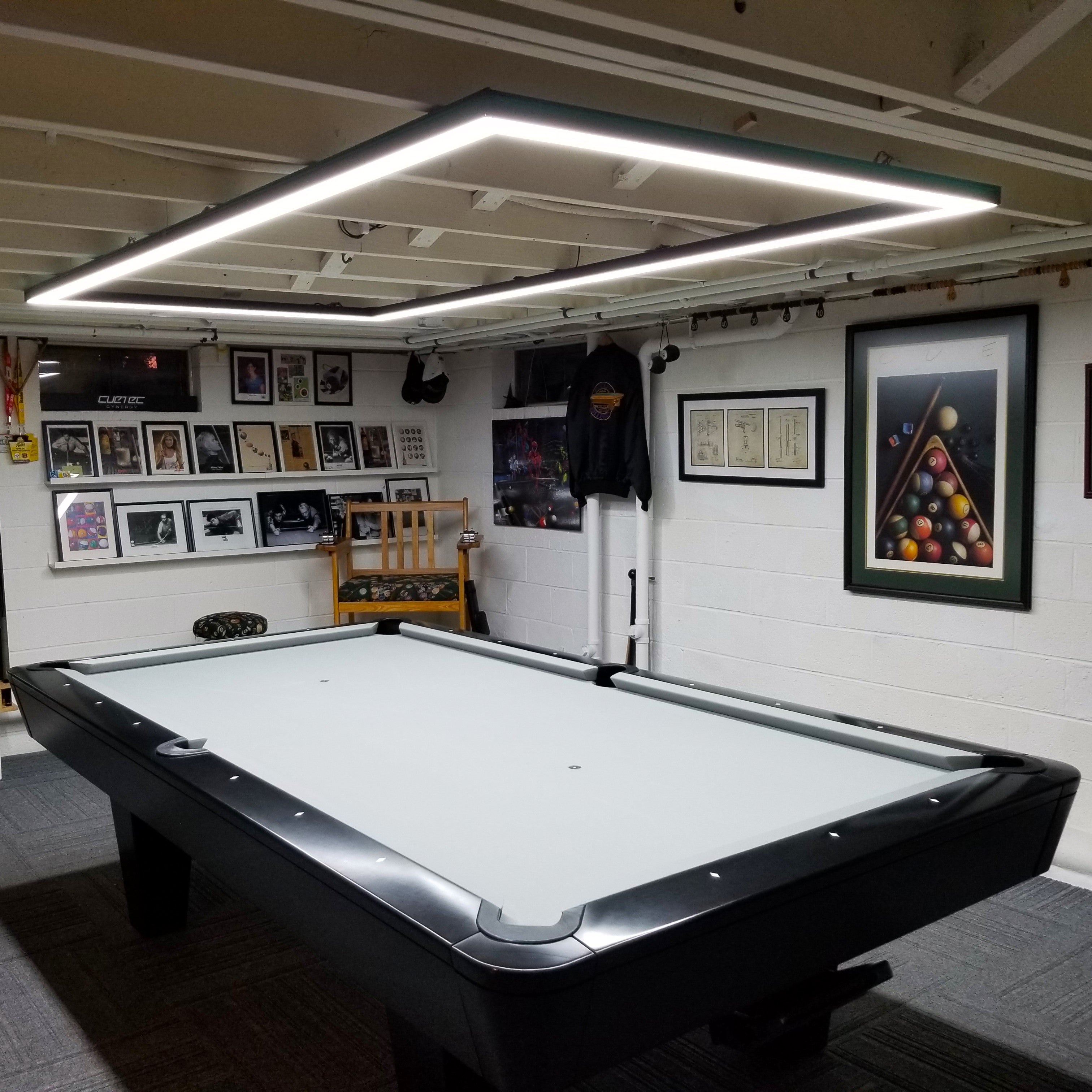 8FT Perimeter Billiard® LED Pool Table Light