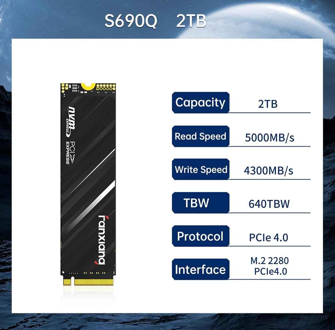 2TB M.2 Batocera Hard Drive
