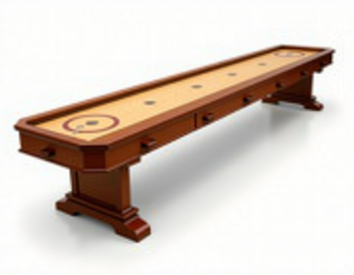 The Heritage 9' Shuffleboard Table