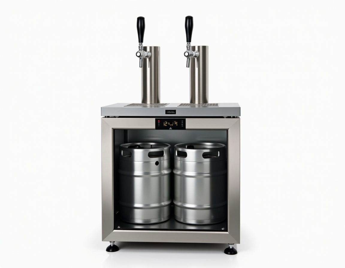 BrewMaster Dual Tap Kegerator